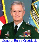 General Bantz Craddock, 
the commander-in-chief 
of the U.S. Southern Command