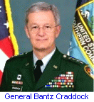 General Bantz Craddock, 
the commander-in-chief 
of the U.S. Southern Command